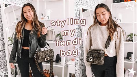 fendi diy bag|Fendi baguette outfit.